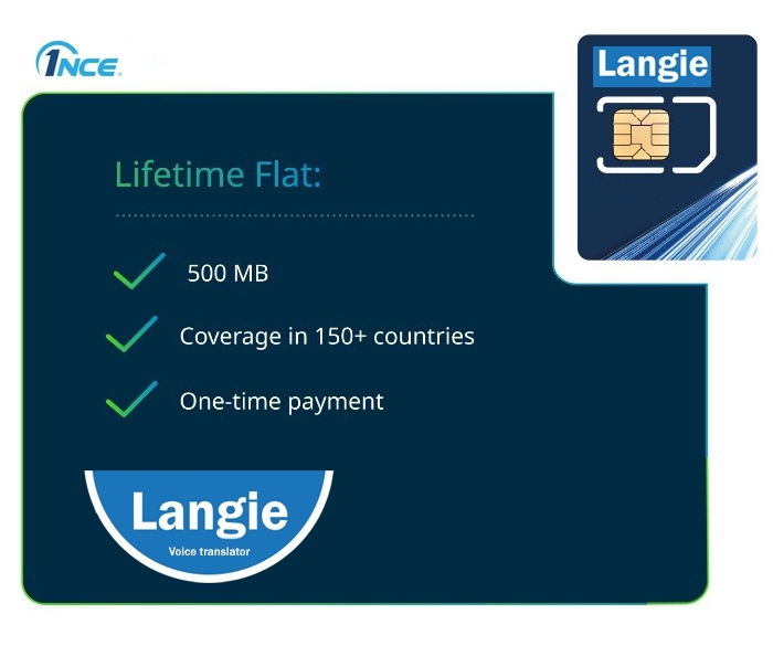 langie ultra sim 150 lande 2g 3g 4g lte